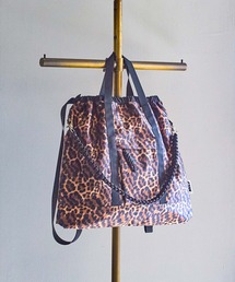CONTROL FREAK / CTFK | (CONTROL FREAK)NYLON 3WAY SQUARE TOTE LEOPARD(トートバッグ)
