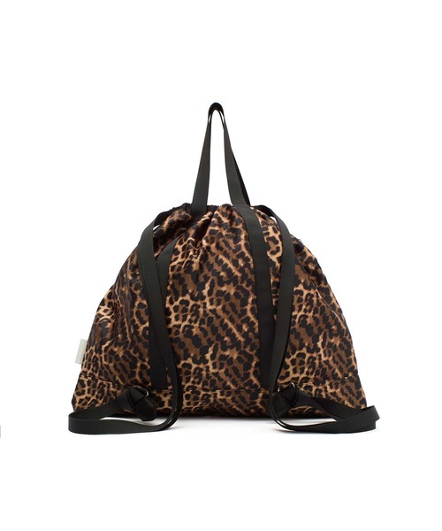 CONTROL FREAK / CTFK（コントロールフリーク）の「(CONTROL FREAK)NYLON 3WAY SQUARE TOTE LEOPARD（トートバッグ・レディース・ブラウン・ONE SIZE）」の6枚目の写真