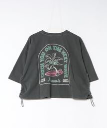【Kahiko】SURF&Palms マニュエルTシャツ