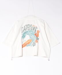 【Kahiko】SURF&Palms マニュエルTシャツ