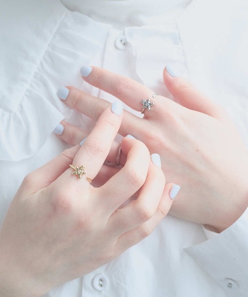 I am I in fact...(アイアムアイインファクト)の「SOFBO RING(リング・レディース・ゴールド/シルバー・FREE)」の7枚目の写真