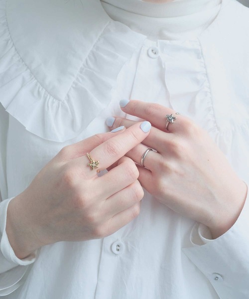 I am I in fact...(アイアムアイインファクト)の「SOFBO RING(リング・レディース・ゴールド/シルバー・FREE)」の8枚目の写真