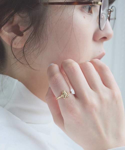 I am I in fact...(アイアムアイインファクト)の「SOFBO RING(リング・レディース・ゴールド/シルバー・FREE)」の9枚目の写真