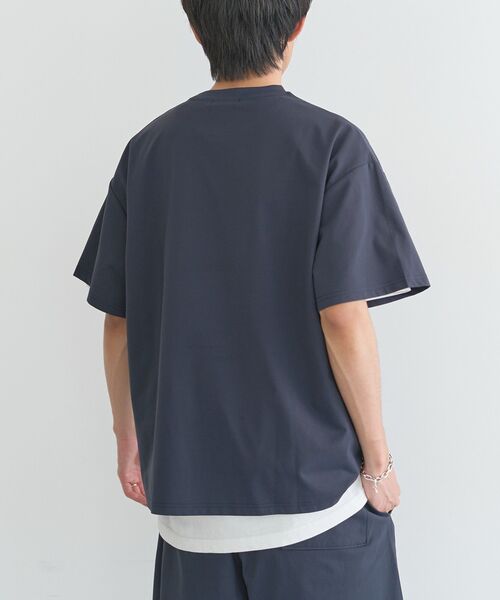 CRAFT STANDARD BOUTIQUE(クラフトスタンダードブティック)の「遮熱/吸水速乾/UVカット SPEEDRY 上下セット 半袖T&ハーフパンツ(セットアップ・メンズ・ネイビー/ブラック/チャコールグレー・M/L)」の18枚目の写真