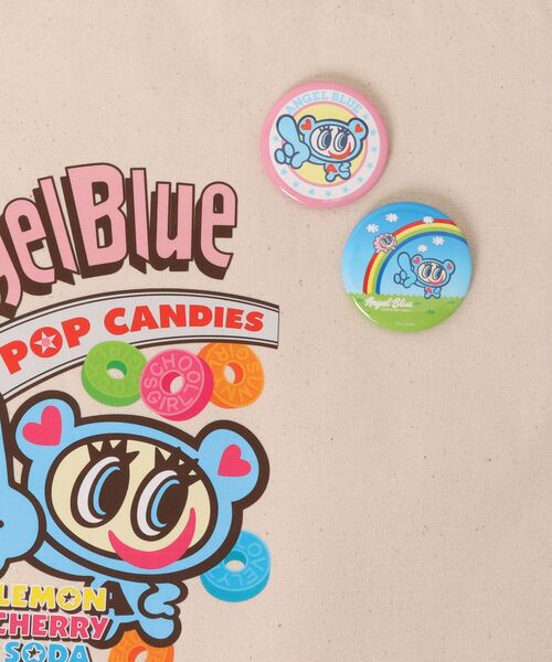 ANGEL BLUE(エンジェルブルー)の「エンジェルブルー トートバッグ ポップキャンディ(トートバッグ・レディース・ブラック/ナチュラル・ONE SIZE)」の14枚目の写真