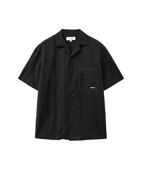MISEKISEOUL MEN(ミセキソウルメンズ)の「Stitch bowling shirt BLACK(シャツ/ブラウス・メンズ・その他・2/3)」の2枚目の写真