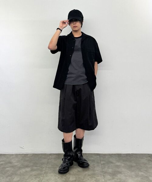 MISEKISEOUL MEN(ミセキソウルメンズ)の「Stitch bowling shirt BLACK(シャツ/ブラウス・メンズ・その他・2/3)」の5枚目の写真