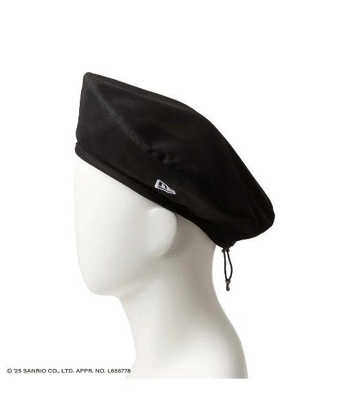 NEW ERA(ニューエラ)の「ニューエラ【NEW ERA】- 14348612 BERET KITTY FACE NE BLK(ハンチング/ベレー帽・レディース・ブラック・S/M/L/XL)」の9枚目の写真