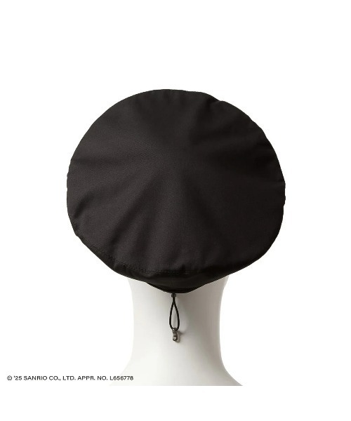 NEW ERA(ニューエラ)の「ニューエラ【NEW ERA】- 14348612 BERET KITTY FACE NE BLK(ハンチング/ベレー帽・レディース・ブラック・S/M/L/XL)」の8枚目の写真