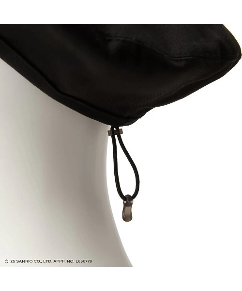 NEW ERA(ニューエラ)の「ニューエラ【NEW ERA】- 14348612 BERET KITTY FACE NE BLK(ハンチング/ベレー帽・レディース・ブラック・S/M/L/XL)」の7枚目の写真