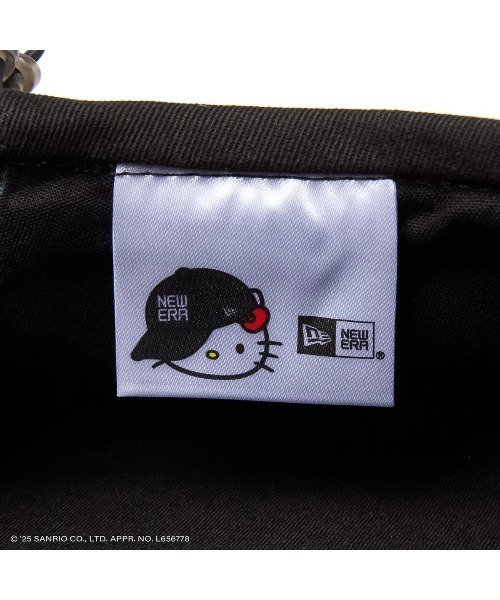 NEW ERA(ニューエラ)の「ニューエラ【NEW ERA】- 14348612 BERET KITTY FACE NE BLK(ハンチング/ベレー帽・レディース・ブラック・S/M/L/XL)」の4枚目の写真