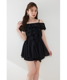 エアリーフリルキャミチュニック 夏服