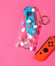 Dick Bruna（ディックブルーナ）の「"09"≪Dick Bruna≫miffy 小判リング付き クリア マルチケース（ポーチ）」