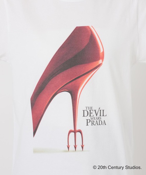 GOOD ROCK SPEED(グッドロックスピード)の「GOOD ROCK SPEED / グッドロックスピード / The Devil Wears Prada / Graphic T-SHIRT(Tシャツ/カットソー・レディース・ホワイト・MEDIUM/SMALL)」の2枚目の写真