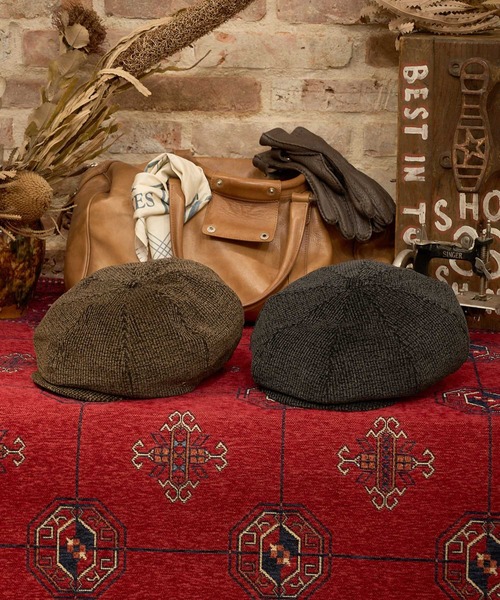 MRFATMAN(ミスターファットマン)の「THREE LOVE CASQUETTE CORDUROY(キャスケット・メンズ・ブラウン/ブラック・XL/L/M)」の3枚目の写真