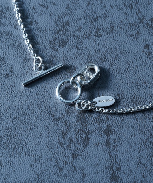 MILITARY(ミリタリー)の「【MAISON CLUB】T-Bar Anchor Chain Necklace Silver925 KUN(ネックレス・メンズ・シルバー・FREE)」の3枚目の写真
