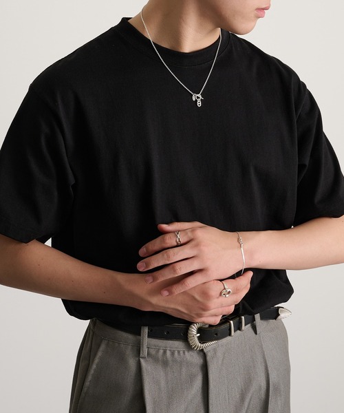 MILITARY(ミリタリー)の「【MAISON CLUB】T-Bar Anchor Chain Necklace Silver925 KUN(ネックレス・メンズ・シルバー・FREE)」の11枚目の写真