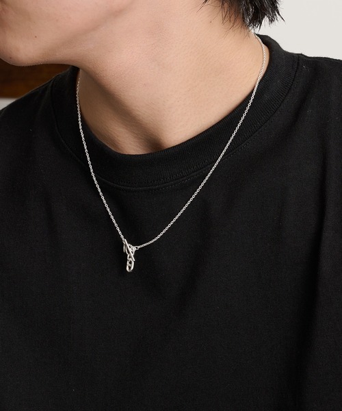 MILITARY(ミリタリー)の「【MAISON CLUB】T-Bar Anchor Chain Necklace Silver925 KUN(ネックレス・メンズ・シルバー・FREE)」の8枚目の写真