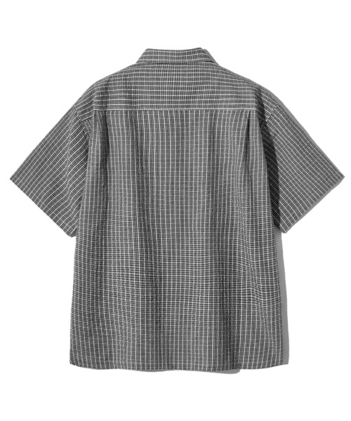 F.ILLUMINATE（フィルミネイト）の「【UNISEX】Filluminate／チェック半袖シャツ（シャツ/ブラウス・レディース・ブラック/ライトグリーン・MEDIUM/SMALL）」の15枚目の写真