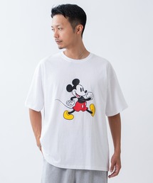 【MICKEY MOUSE】ミッキーマウス オーバーサイズ 半袖Tシャツ