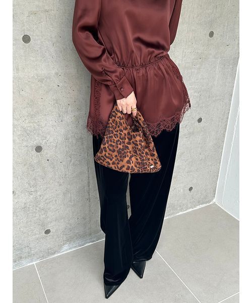 Henon.(ヘノン)の「トライアングルアニマルハンドバッグ(ハンドバッグ・レディース・レオパード/その他・F)」の4枚目の写真