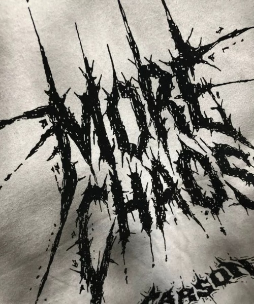 ARULE（アルール）の「A'GEM/9 × .kom 『ARULE/アルール』Smoke Graphic Layered T-Shirt/スモークグラフィック レイヤードTシャツ（Tシャツ/カットソー・メンズ・ホワイト/ブラック・FREE）」の11枚目の写真