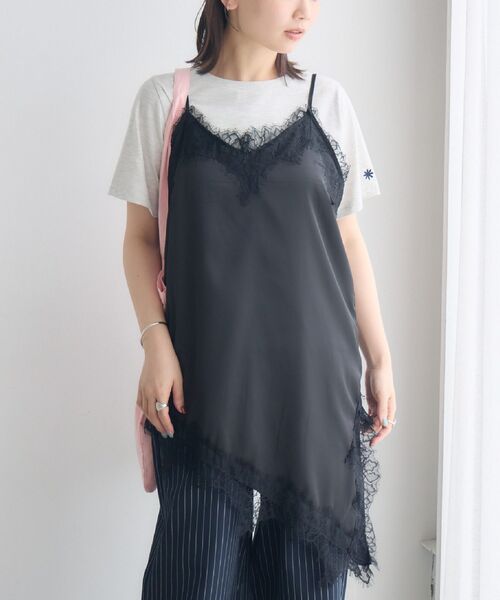 RETRO GIRL(レトロガール)の「イレヘムレース切替ワンピース(ワンピース・レディース・ブラック/オフホワイト/ホワイト系その他・FREE)」の3枚目の写真