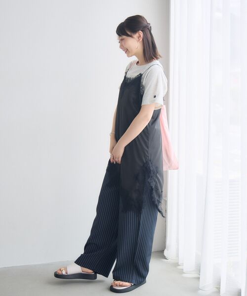 RETRO GIRL(レトロガール)の「イレヘムレース切替ワンピース(ワンピース・レディース・ブラック/オフホワイト/ホワイト系その他・FREE)」の10枚目の写真