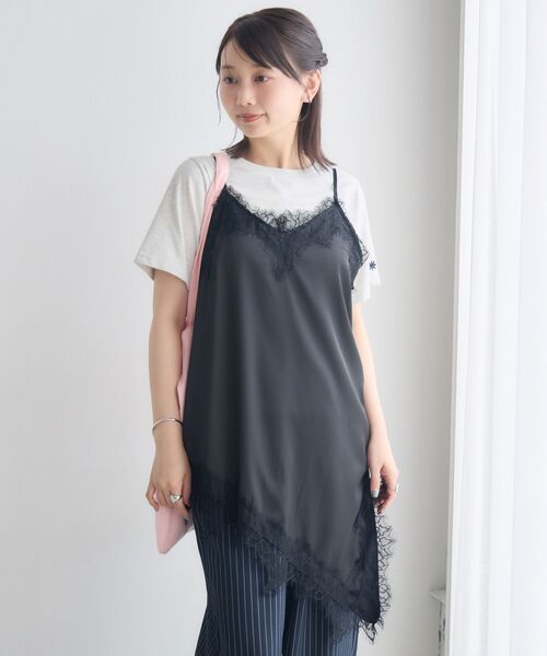 RETRO GIRL(レトロガール)の「イレヘムレース切替ワンピース(ワンピース・レディース・ブラック/オフホワイト/ホワイト系その他・FREE)」の11枚目の写真