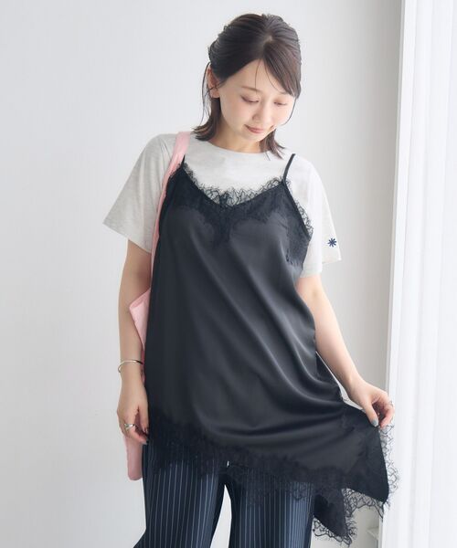 RETRO GIRL(レトロガール)の「イレヘムレース切替ワンピース(ワンピース・レディース・ブラック/オフホワイト/ホワイト系その他・FREE)」の13枚目の写真