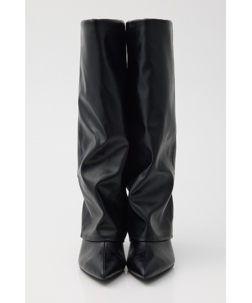 rienda(リエンダ)の「【AW先行アイテム】カバーロングブーツ(ブーツ・レディース・ブラック/ベージュ・SMALL/MEDIUM/LARGE)」の6枚目の写真