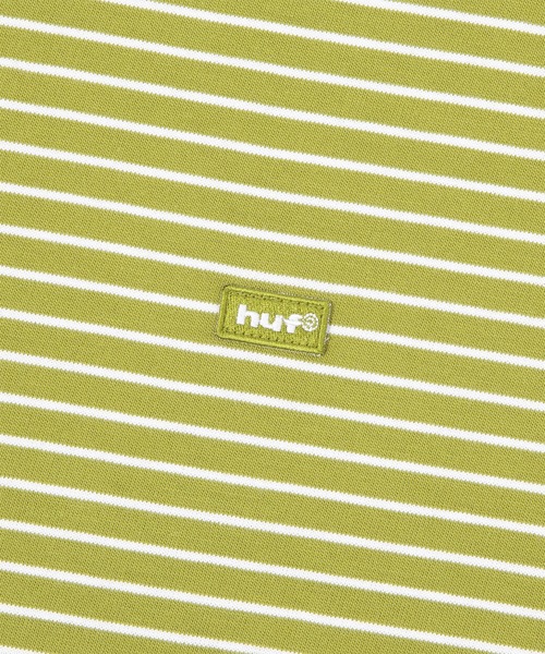 HUF(ハフ)の「AIR FLOW LS BORDER CREW(Tシャツ/カットソー・メンズ・ネイビー/グリーン系その他・XL/S/L/M)」の9枚目の写真