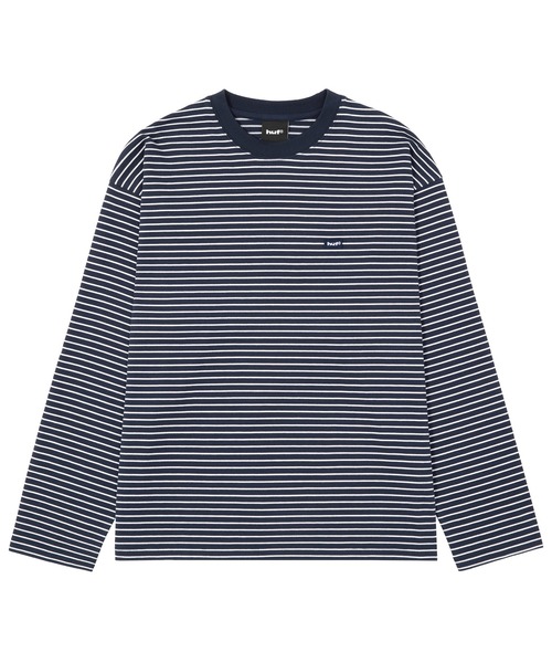 HUF(ハフ)の「AIR FLOW LS BORDER CREW(Tシャツ/カットソー・メンズ・ネイビー/グリーン系その他・XL/S/L/M)」の13枚目の写真
