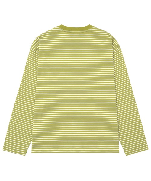 HUF(ハフ)の「AIR FLOW LS BORDER CREW(Tシャツ/カットソー・メンズ・ネイビー/グリーン系その他・XL/S/L/M)」の11枚目の写真