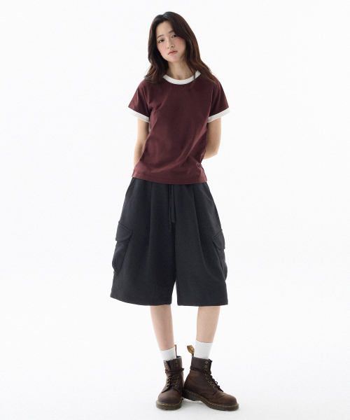 F.ILLUMINATE(フィルミネイト)の「(W) 88 リンガーTシャツ-マゼンタ(Tシャツ/カットソー・レディース・その他・SMALL/MEDIUM)」の4枚目の写真