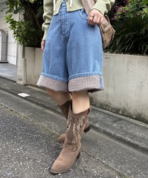 折り返しハーフパンツ