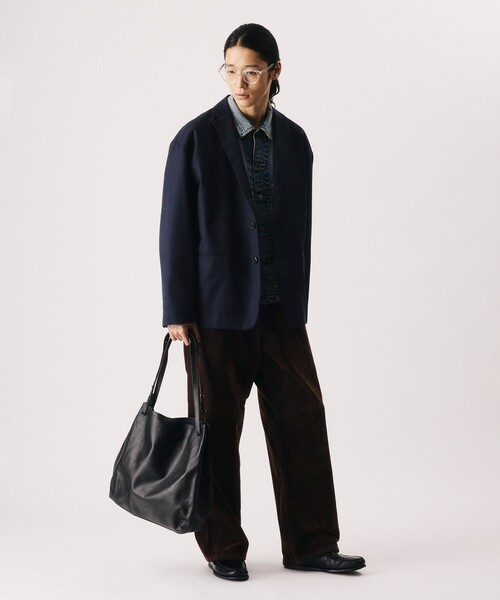 Firsthand(ファーストハンド)の「Firsthand/ファーストハンド 2way Shoulder Tote Bag / 2ウェイ ショルダートートバッグ【限定展開】(ショルダーバッグ・メンズ・ブラック・ONE SIZE)」の8枚目の写真