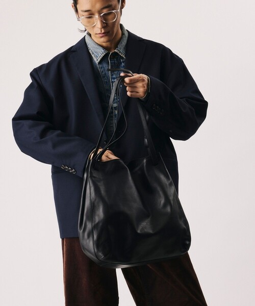 Firsthand(ファーストハンド)の「Firsthand/ファーストハンド 2way Shoulder Tote Bag / 2ウェイ ショルダートートバッグ【限定展開】(ショルダーバッグ・メンズ・ブラック・ONE SIZE)」の12枚目の写真