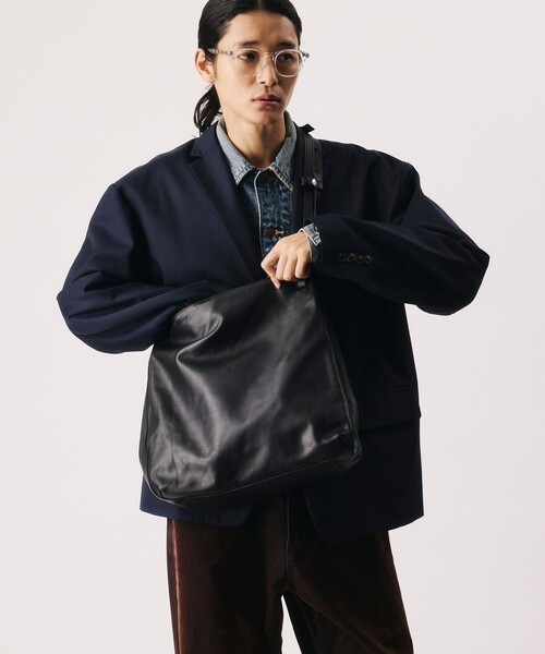 Firsthand(ファーストハンド)の「Firsthand/ファーストハンド 2way Shoulder Tote Bag / 2ウェイ ショルダートートバッグ【限定展開】(ショルダーバッグ・メンズ・ブラック・ONE SIZE)」の14枚目の写真