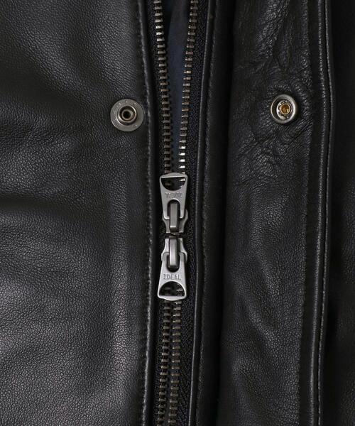 EKAL(エカル)の「SHEEP LEATHER JACKET(その他アウター・レディース・ブラック・ONE)」の11枚目の写真