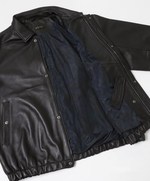 EKAL(エカル)の「SHEEP LEATHER JACKET(その他アウター・レディース・ブラック・ONE)」の13枚目の写真