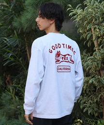 The Endless Summer（エンドレスサマー）の「TES GOOD TIME FLOCK PT LONG SLEEVE T-SHIRT / ロンT（Tシャツ/カットソー）」