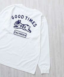 The Endless Summer（エンドレスサマー）の「TES GOOD TIME FLOCK PT LONG SLEEVE T-SHIRT / ロンT（Tシャツ/カットソー）」