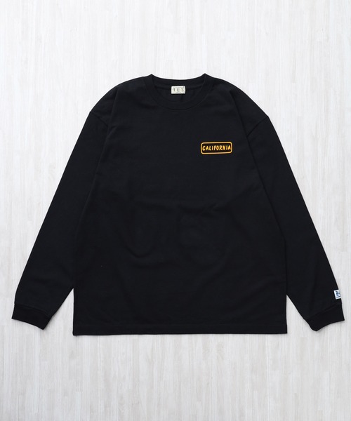 The Endless Summer(エンドレスサマー)の「TES GOOD TIME FLOCK PT LONG SLEEVE T-SHIRT / ロンT(Tシャツ/カットソー・メンズ・ホワイト/チャコール/ブラック/グレー・X-LARGE/XX-LARGE/SMALL/LARGE/MEDIUM)」の11枚目の写真