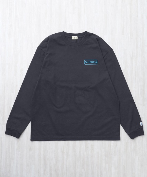 The Endless Summer(エンドレスサマー)の「TES GOOD TIME FLOCK PT LONG SLEEVE T-SHIRT / ロンT(Tシャツ/カットソー・メンズ・ホワイト/チャコール/ブラック/グレー・X-LARGE/XX-LARGE/SMALL/LARGE/MEDIUM)」の20枚目の写真
