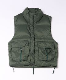 【MAISON CLUB】Tech Backpacker Down Vest / テックバックパッカーダウンベスト SNF