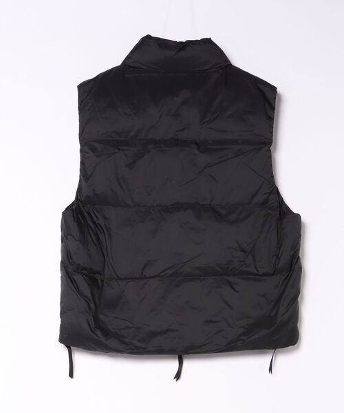 MAISON CLUB(メゾンクラブ)の「【MAISON CLUB】Tech Backpacker Down Vest / テックバックパッカーダウンベスト SNF(ダウンベスト・メンズ・ブラック/グリーン・M/L)」の3枚目の写真