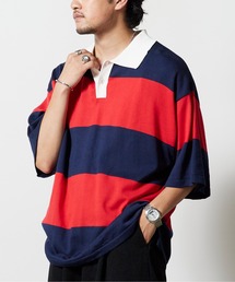 superNova.（スーパーノヴァ）の「superNova. / Rugby knit polo / SN-435A 秋服 冬服（ポロシャツ）」