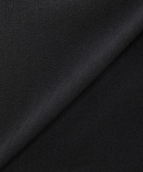 MEN'S MELROSE（メンズメルローズ）の「三杢ヘリンボーンワークジャケット | ストレッチ / 防シワ（ブルゾン・メンズ・ブラック/ベージュ・3/2/4）」の16枚目の写真