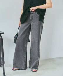 AUTHEN（オーセン）の「AUTHEN / オーセン LAUREL WIDE BK（デニムパンツ）」
